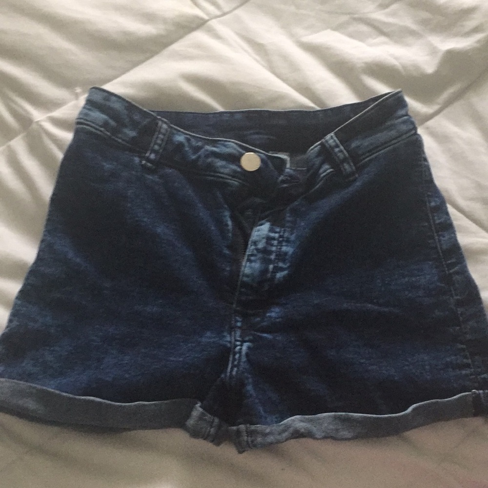High waisted shorts